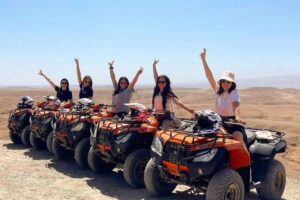 Aventure en quad dans le désert d’Agafay près de Marrakech