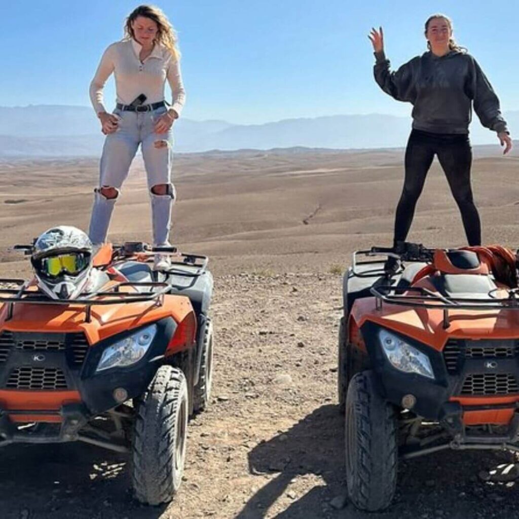 Expérience quad Agafay entre dunes et collines