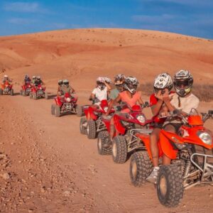 Tour quad Agafay de 2 heures dans le désert